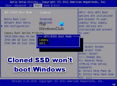 cloned windows to ssd changed boot order next step|clone bios boot disk.